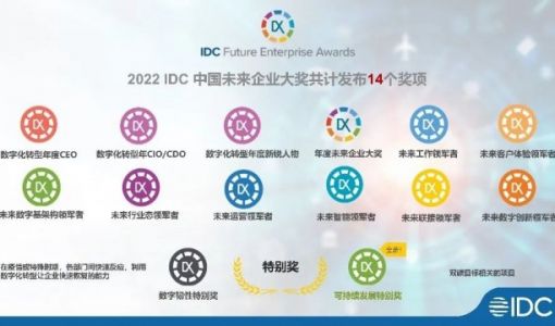 企业数字化转型7年洞察 2022 IDC中国未来企业大奖108优秀案例公布 ... ...