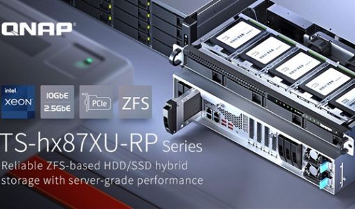 威联通（QNAP）推出TS-hx87XU-RP系列混合式存储 搭载Intel Xeon E-2300系列处理器 ... ...