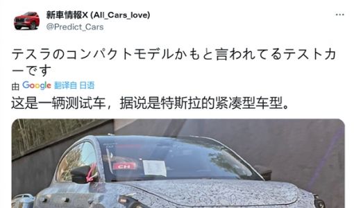 成本只有Model 3一半！疑似特斯拉全新轿车曝光