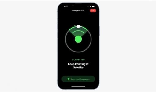 比华为Mate50晚了两个多月！iPhone 14卫星通信将于月底开通