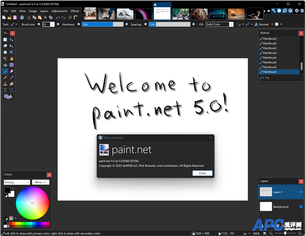 PS“迷你版”Paint.net推送新测试版：直接抛弃Win10以下系统版本