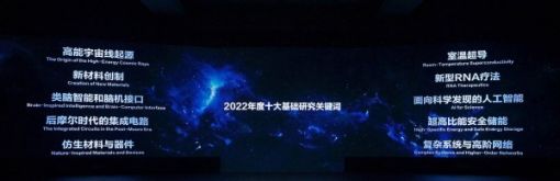 2022年度“十大基础研究关键词”揭晓 科学界呼吁更多“从0到1”原始创新 ... ...