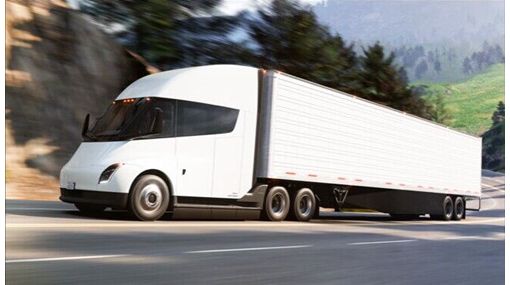 特斯拉电动半挂式卡车Semi开启全球交付 续航800公里