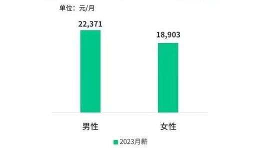 拖后腿没？拉勾招聘报告2023年一线及新一线职场女性平均月薪18903元 ... ...