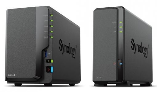 群晖（Synology）推出DiskStation DS224+和DS124两款小型桌面级NAS