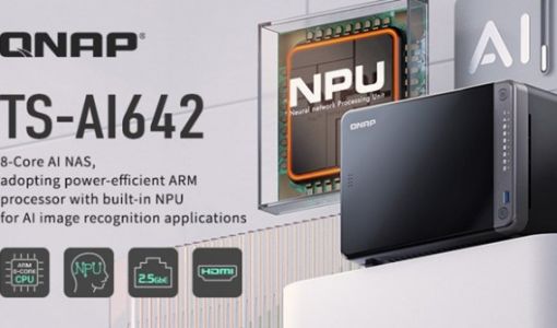 QNAP 推出ARM架构AI NAS─TS-AI642 内置6 TOPS NPU