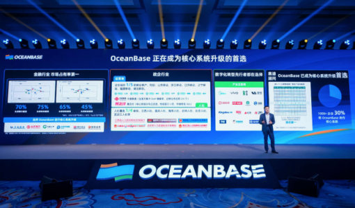 OceanBase公布最新商业化进展：客户数破千 年增长150%